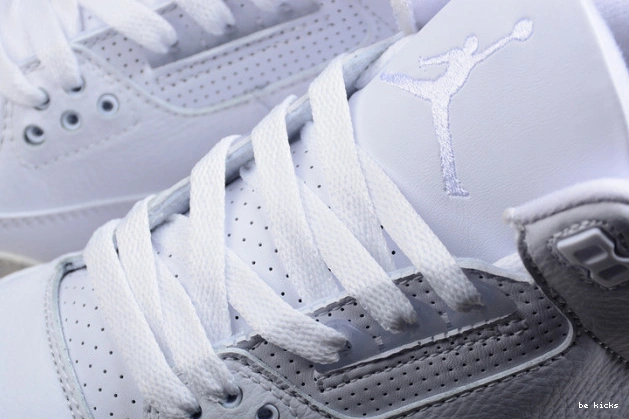 Rep 3 air white retro jordan triple 136064-111 0510